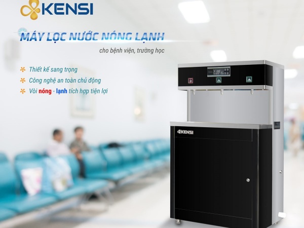 Hệ thống máy lọc nước 50 L/h cho bệnh viện